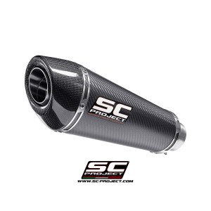 SC Project para KTM 1290 SUPER DUKE R (2017 - 2019) - Escape Conic carbono