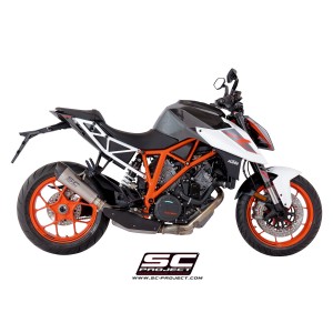 SC Project para KTM 1290 SUPER DUKE R (2017 - 2019) - Escape Conic titanio