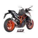 SC Project para KTM 1290 SUPER DUKE R (2017 - 2019) - Escape Conic titanio