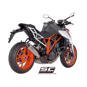 SC Project para KTM 1290 SUPER DUKE R (2017 - 2019) - Escape Conic titanio