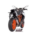 SC Project para KTM 1290 SUPER DUKE R (2017 - 2019) - Escape Conic titanio
