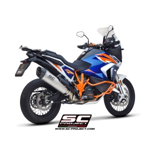 SC Project para KTM 1290 SUPER ADVENTURE - S - R (2021 - 2024) - Escape Adventure titanio