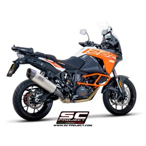 SC Project para KTM 1290 SUPER ADVENTURE (2017 - 2020) - Escape Adventure titanio