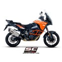 SC Project para KTM 1290 SUPER ADVENTURE (2017 - 2020) - Escape Adventure titanio