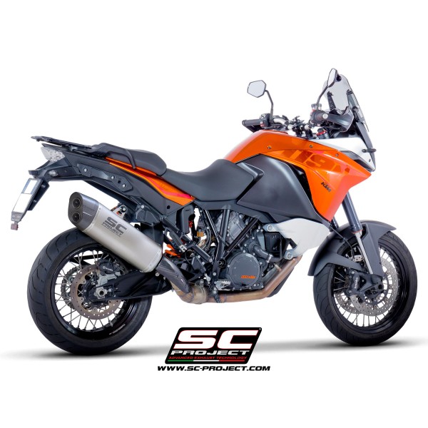 SC Project para KTM 1190 ADVENTURE - Escape Adventure titanio