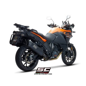 SC Project para KTM 1090 ADVENTURE (2017 - 2019) - Escape Adventure titanio, negro mate