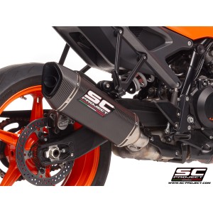SC Project para KTM 990 DUKE (2024 - 2026) - Escape SC1-R carbono