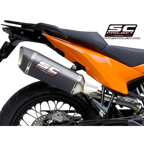 SC Project para KTM 890 SMT (2023 - 2024) - Escape SC1-R carbono