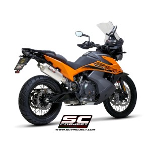 SC Project para KTM 890 ADVENTURE R (2025 - 2026) - Escape Rally Raid titanio