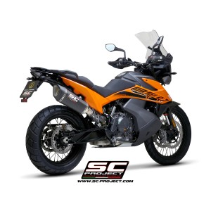 SC Project para KTM 890 ADVENTURE R (2025 - 2026) - Escape SC1-R carbono