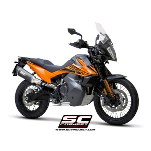SC Project para KTM 890 ADVENTURE R (2025 - 2026) - Escape SC1-R carbono