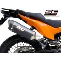 SC Project para KTM 890 ADVENTURE R (2025 - 2026) - Escape SC1-R carbono