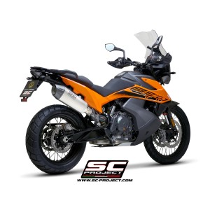 SC Project para KTM 890 ADVENTURE R (2025 - 2026) - Escape X-Plorer II titanio