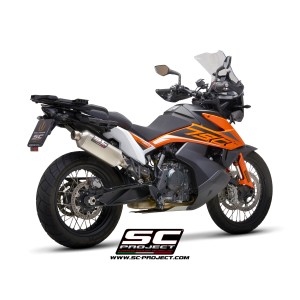 SC Project para KTM 790 ADVENTURE (2019 - 2020) - Escape Rally Raid titanio