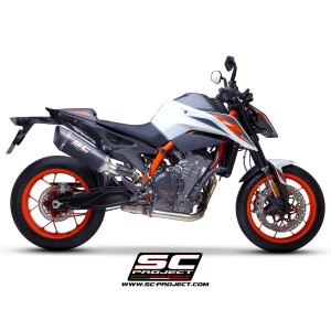 SC Project para KTM 890 DUKE (2020 - 2023) - Euro 5 - Escape SC1-R carbono