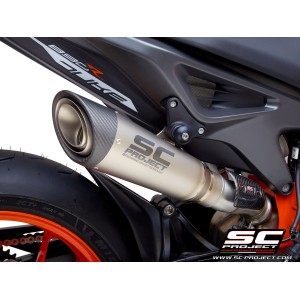 SC Project para KTM 890 DUKE (2020) - Euro 4 - Escape S1 titanio
