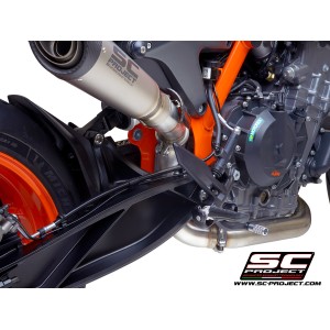 SC Project para KTM 890 DUKE (2020) - Euro 4 - Supresor de catalizador acero inoxidable, compatible gama específica SC-Project y