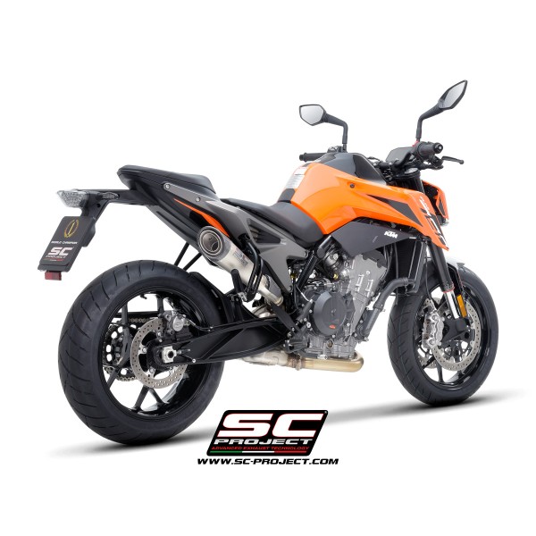 SC Project para KTM 790 DUKE (2023 - 2024) - Escape S1 titanio