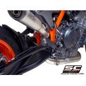 SC Project para KTM 790 DUKE (2023 - 2024) - Supresor de catalizador acero inoxidable, compatible gama específica SC-Project y e