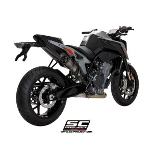 SC Project para KTM 790 DUKE (2018 - 2020) - Escape S1 titanio