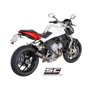 SC Project para Mv Augusta BRUTALE 800 (2012 - 2015) - Escape CR-T carbono