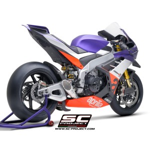 SC Project para Silenciadores Y Sistemas De Escape Para Motos Aprilia Sc Project RSV4 XTRENTA - Escape GP-22 titanio