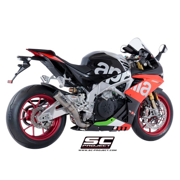SC Project para Silenciadores Y Sistemas De Escape Para Motos Aprilia Sc Project RSV4 (2018 - 2020) - RF - RR - Escape CR-T tita