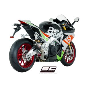 SC Project para Silenciadores Y Sistemas De Escape Para Motos Aprilia Sc Project RSV4 (2017) - RF - RR - Escape CR-T carbono