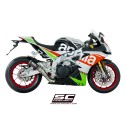 SC Project para Silenciadores Y Sistemas De Escape Para Motos Aprilia Sc Project RSV4 (2017) - RF - RR - Escape CR-T carbono