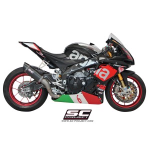 SC Project para Silenciadores Y Sistemas De Escape Para Motos Aprilia Sc Project RSV4 (2015 - 2016) - RF - RR - Escape Oval carb