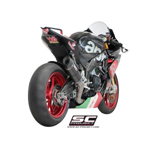 SC Project para Silenciadores Y Sistemas De Escape Para Motos Aprilia Sc Project RSV4 (2015 - 2016) - RF - RR - Escape Oval carb