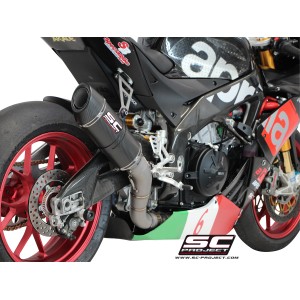 SC Project para Silenciadores Y Sistemas De Escape Para Motos Aprilia Sc Project RSV4 (2015 - 2016) - RF - RR - Escape Oval carb