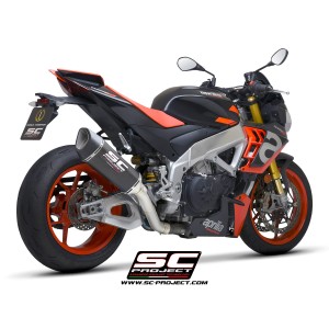 SC Project para Silenciadores Y Sistemas De Escape Para Motos Aprilia Sc Project TUONO V4 (2021 - 2024) - FACTORY - Escape SC1-R