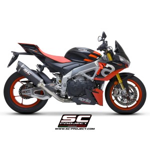 SC Project para Silenciadores Y Sistemas De Escape Para Motos Aprilia Sc Project TUONO V4 (2021 - 2024) - FACTORY - Escape SC1-R