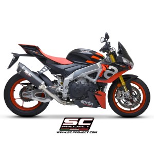 SC Project para Silenciadores Y Sistemas De Escape Para Motos Aprilia Sc Project TUONO V4 (2021 - 2024) - FACTORY - Escape SC1-R