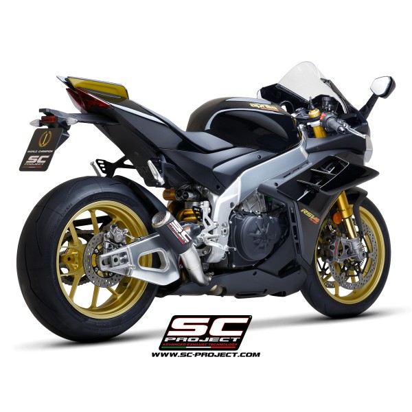 SC Project para Silenciadores Y Sistemas De Escape Para Motos Aprilia Sc Project TUONO V4 (2021 - 2024) - FACTORY - Escape CR-T 