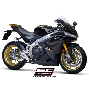 SC Project para Silenciadores Y Sistemas De Escape Para Motos Aprilia Sc Project TUONO V4 (2021 - 2024) - FACTORY - Escape S1 ti