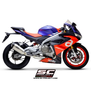 SC Project para Silenciadores Y Sistemas De Escape Para Motos Aprilia Sc Project RS 660 (2020 - 2024) - Línea de escape completa