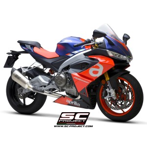 SC Project para Silenciadores Y Sistemas De Escape Para Motos Aprilia Sc Project RS 660 (2020 - 2024) - Línea de escape completa