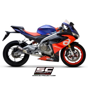 SC Project para Silenciadores Y Sistemas De Escape Para Motos Aprilia Sc Project RS 660 (2020 - 2024) - Línea de escape completa