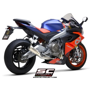 SC Project para Silenciadores Y Sistemas De Escape Para Motos Aprilia Sc Project RS 660 (2020 - 2024) - Línea de escape completa