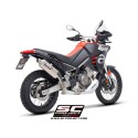 SC Project para Silenciadores Y Sistemas De Escape Para Motos Aprilia Sc Project TUAREG 660 (2022 - 2024) - Escape Rally Raid ti