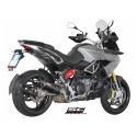 SC Project para Silenciadores Y Sistemas De Escape Para Motos Aprilia Sc Project CAPONORD 1200 (2013 - 2016) - Escape Oval carbo