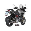 SC Project para Silenciadores Y Sistemas De Escape Para Motos Aprilia Sc Project CAPONORD 1200 (2013 - 2016) - Escape Oval carbo