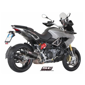 SC Project para Silenciadores Y Sistemas De Escape Para Motos Aprilia Sc Project CAPONORD 1200 (2013 - 2016) - Escape Oval titan