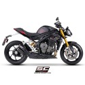 SC Project para TRIUMPH SPEED TRIPLE 1200 RS (2025 - 2026) - EURO 5+ - Escape Twin CR-T carbono