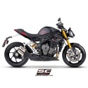 SC Project para TRIUMPH SPEED TRIPLE 1200 RS (2025 - 2026) - EURO 5+ - Escape Twin CR-T titanio