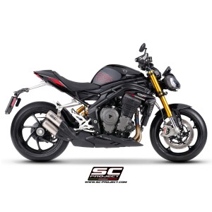 SC Project para TRIUMPH SPEED TRIPLE 1200 RS (2025 - 2026) - EURO 5+ - Escape Twin CR-T titanio