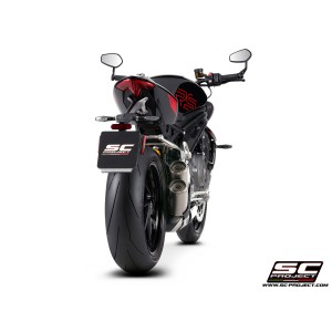 SC Project para TRIUMPH SPEED TRIPLE 1200 RS (2025 - 2026) - EURO 5+ - Escape Twin CR-T titanio