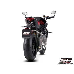SC Project para TRIUMPH SPEED TRIPLE 1200 RS (2025 - 2026) - EURO 5+ - Escape SC1-R GT carbono